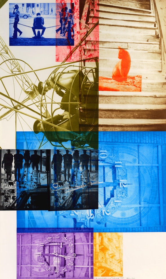 Soviet/American Array III by Robert Rauschenberg