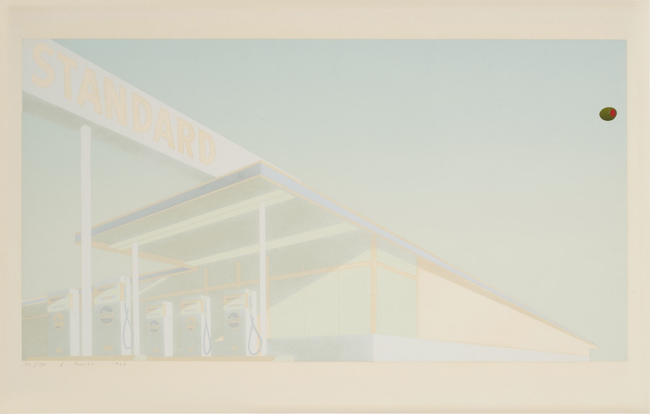 Cheese Mold Standard with Olive (Engberg 31) by Ed Ruscha