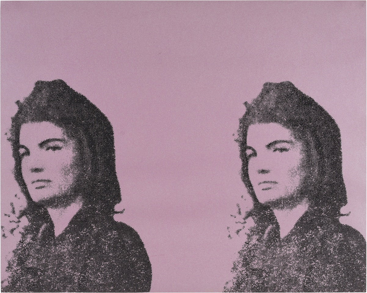 Jacqueline Kennedy (Jackie II), from 11 Pop Artists II (Feldman & Schellmann II.14) by Andy Warhol