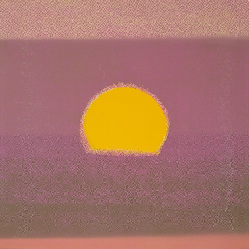 Sunset (see F. & S. IIA.85-88) by Andy Warhol