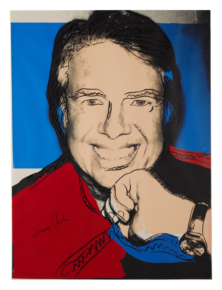 Jimmy Carter (Feldman & Schellmann II.151) by Andy Warhol