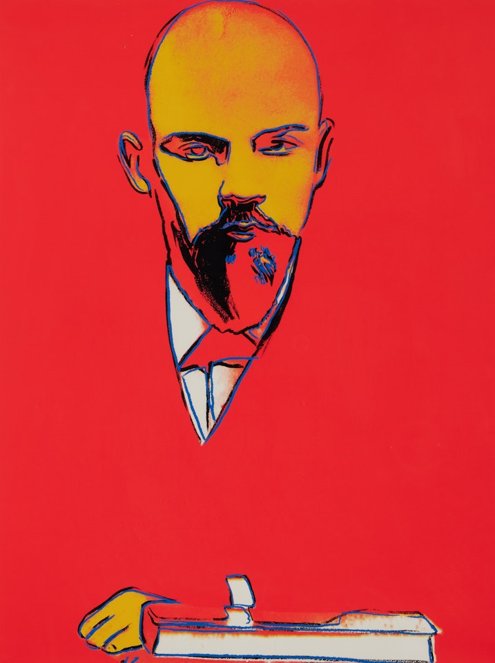 Red Lenin (Feldman & Schellmann II.403) by Andy Warhol