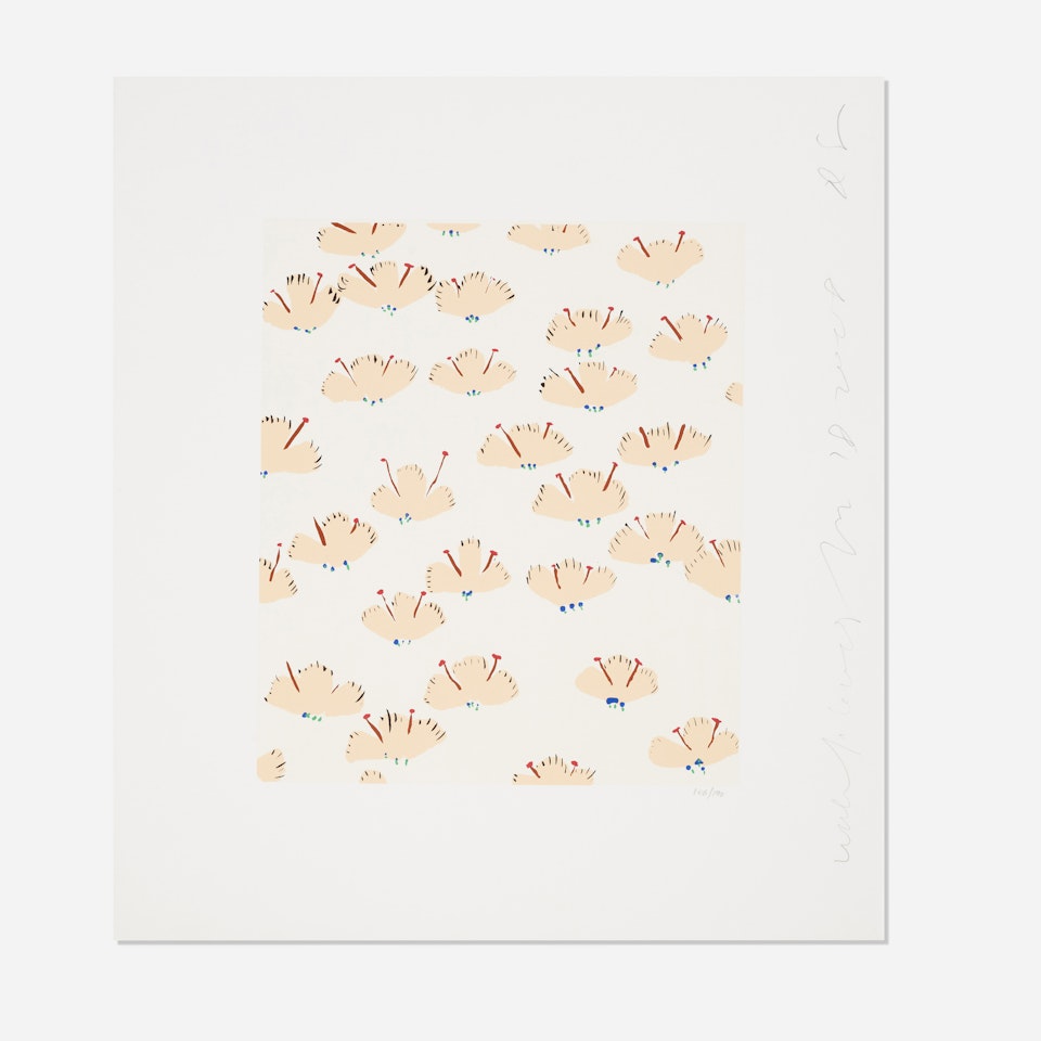 Wallflower 20 (from the Wallflowers portfolio) by Donald Sultan