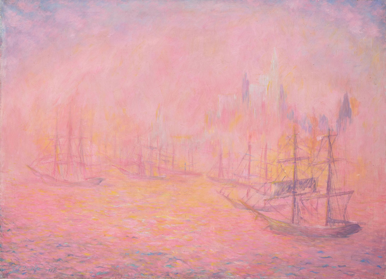 Le Porte de New York by Theodore Earl Butler
