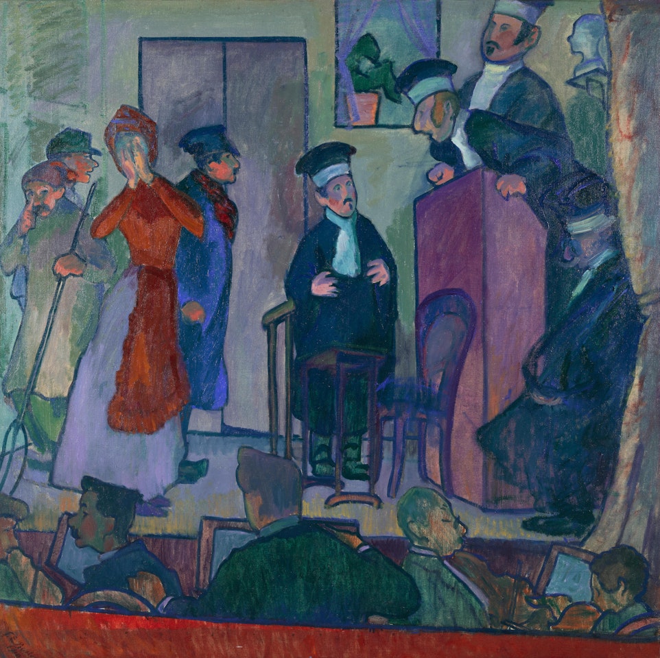Scene from an Amateur Play, Giverny by Theodore Earl Butler