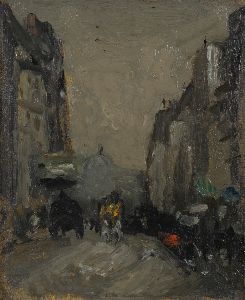 Dull Weather, Rue de Sevres by Robert Henri
