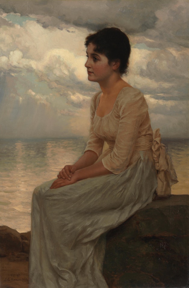 Serenity by John George Brown