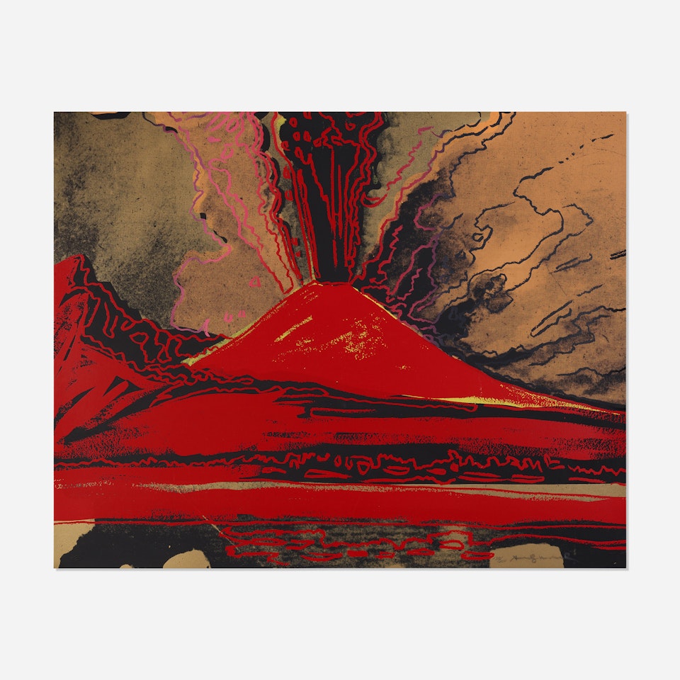 Vesuvius by Andy Warhol