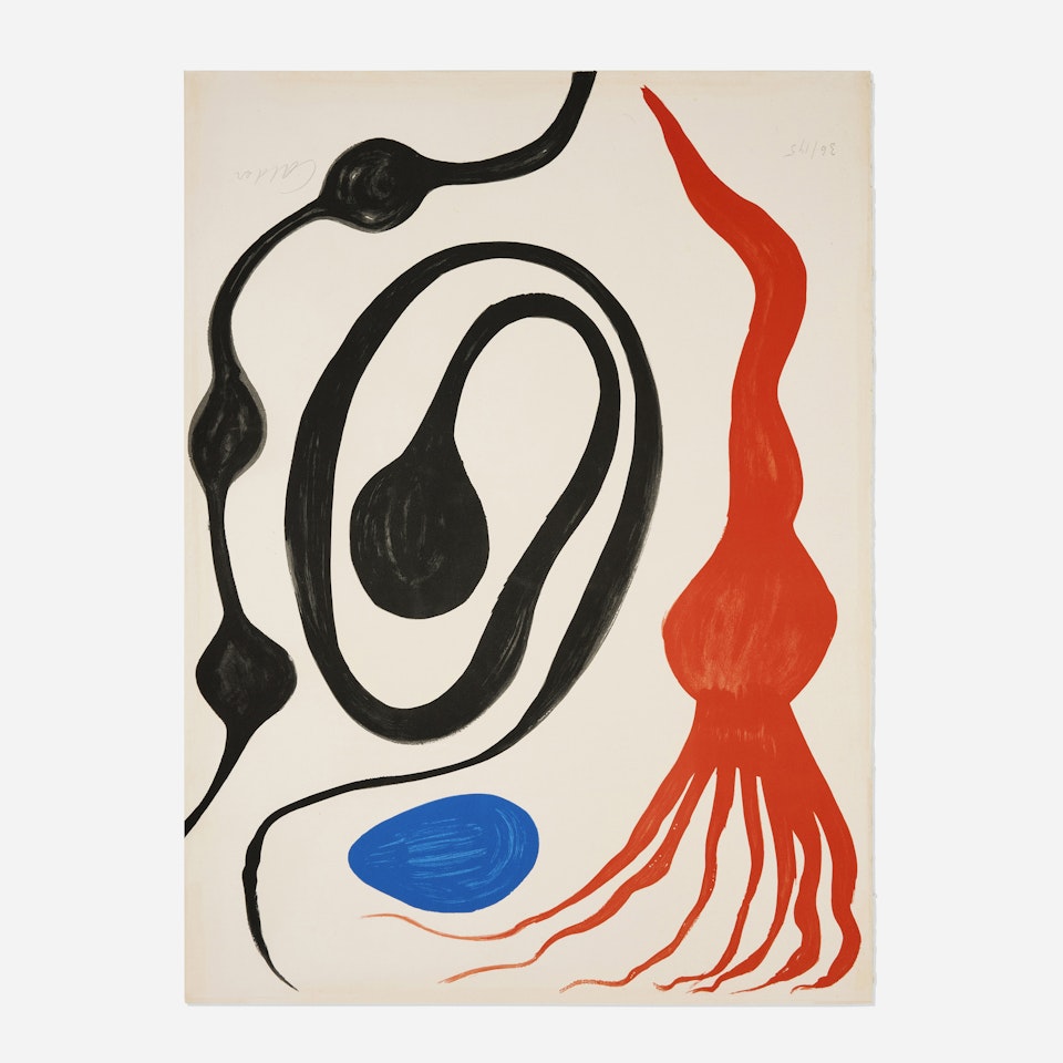 Octopus (from the Our Unfinished Revolution portfolio) by Alexander Calder