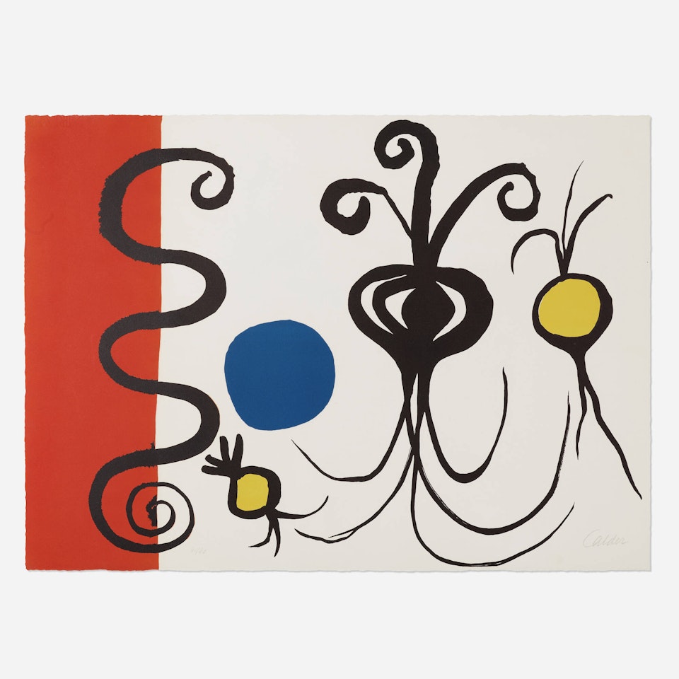 Trois oignons by Alexander Calder