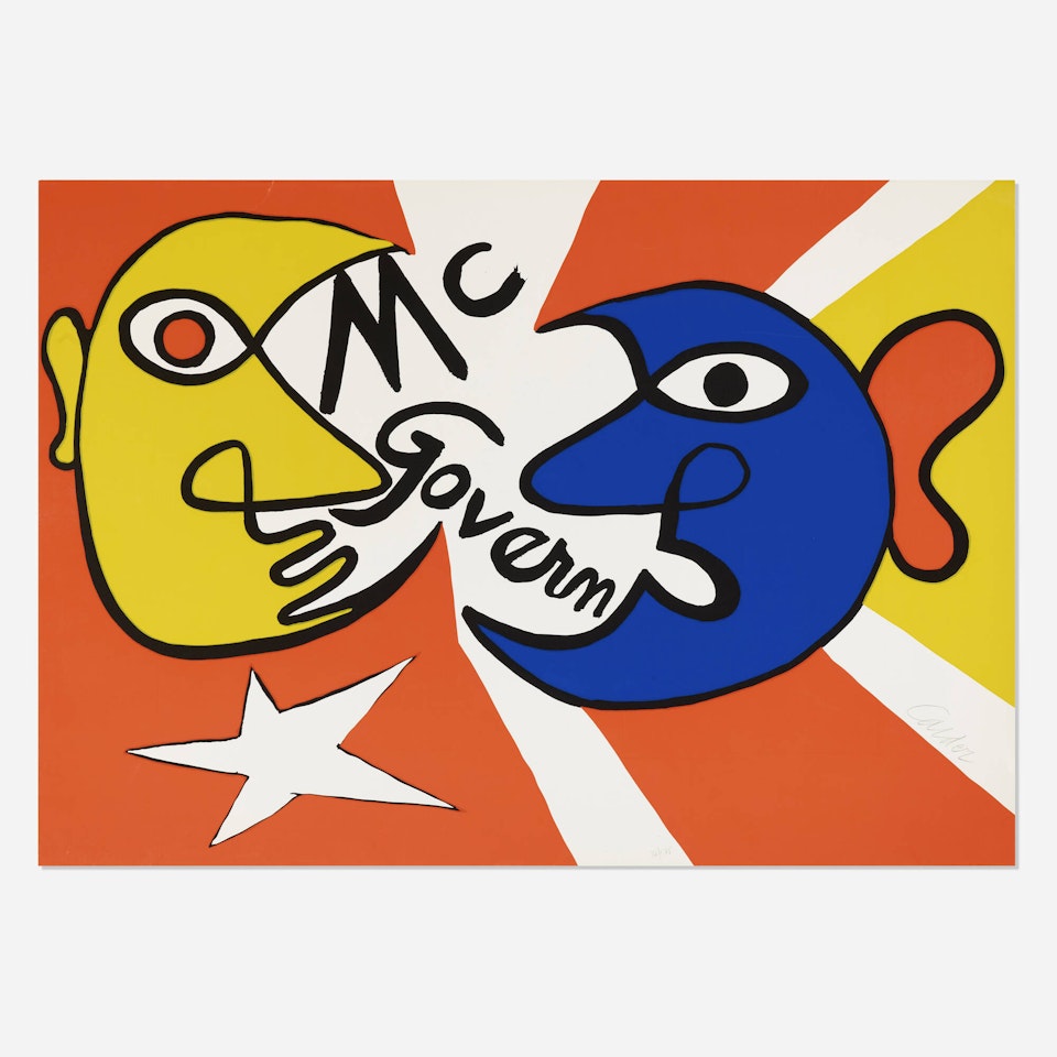 McGovern for McGovernment by Alexander Calder