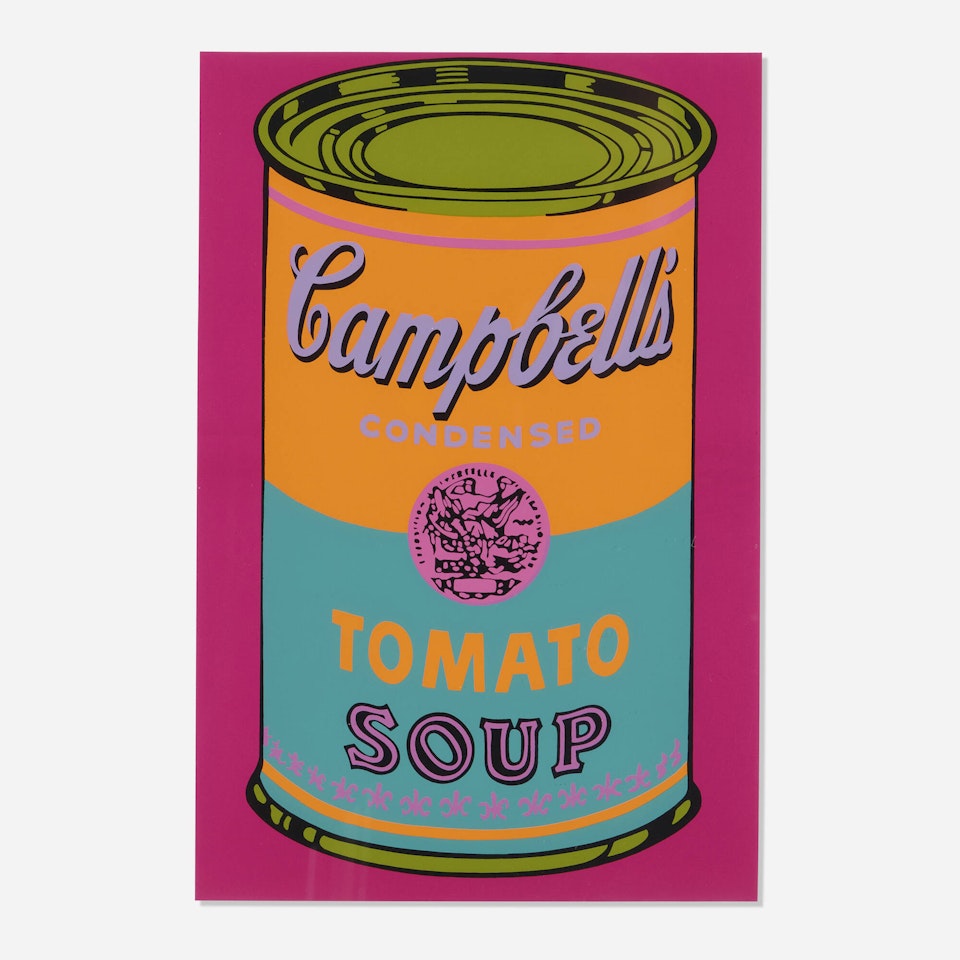 Campbell"s Tomato Soup (from Banner, Multiples Calendar for 1968) by Andy Warhol