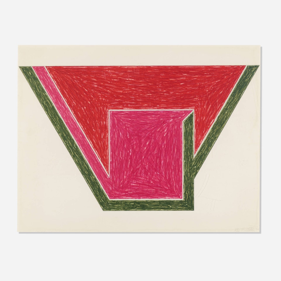 Union (from the Eccentric Polygons series) by Frank Stella
