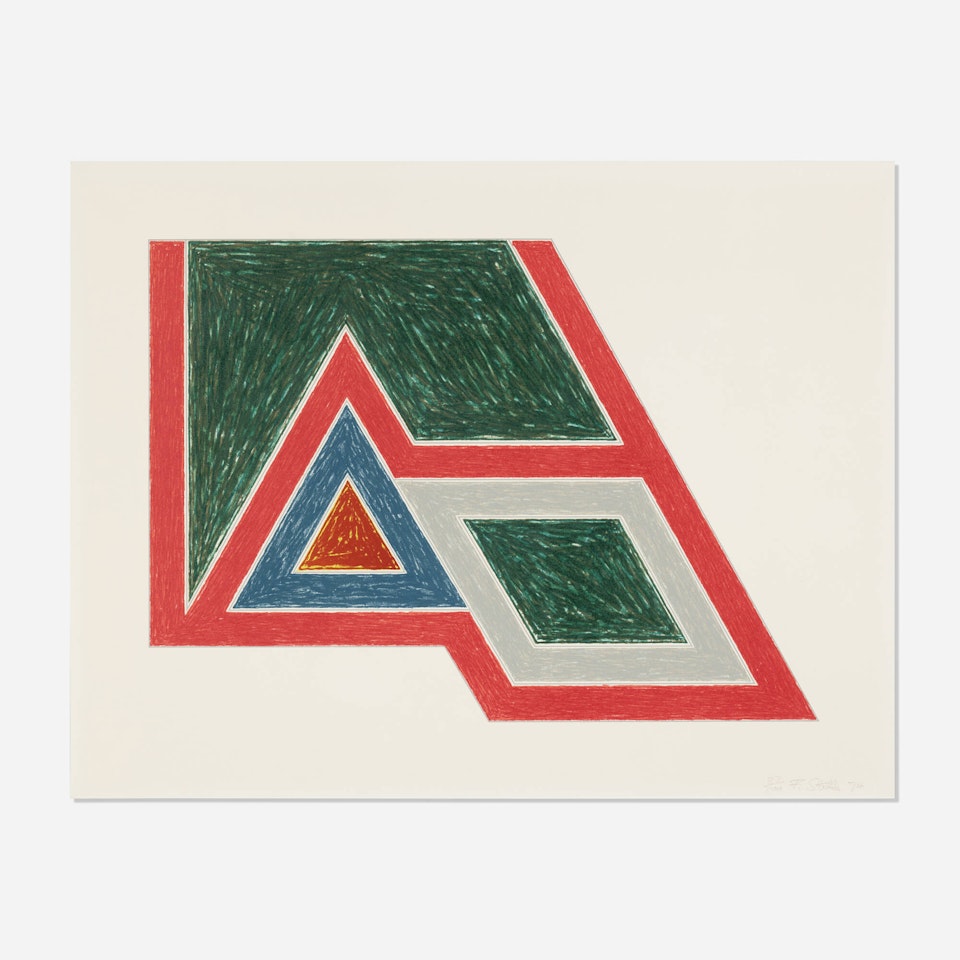 Sanbornville (from the Eccentric Polygons series) by Frank Stella