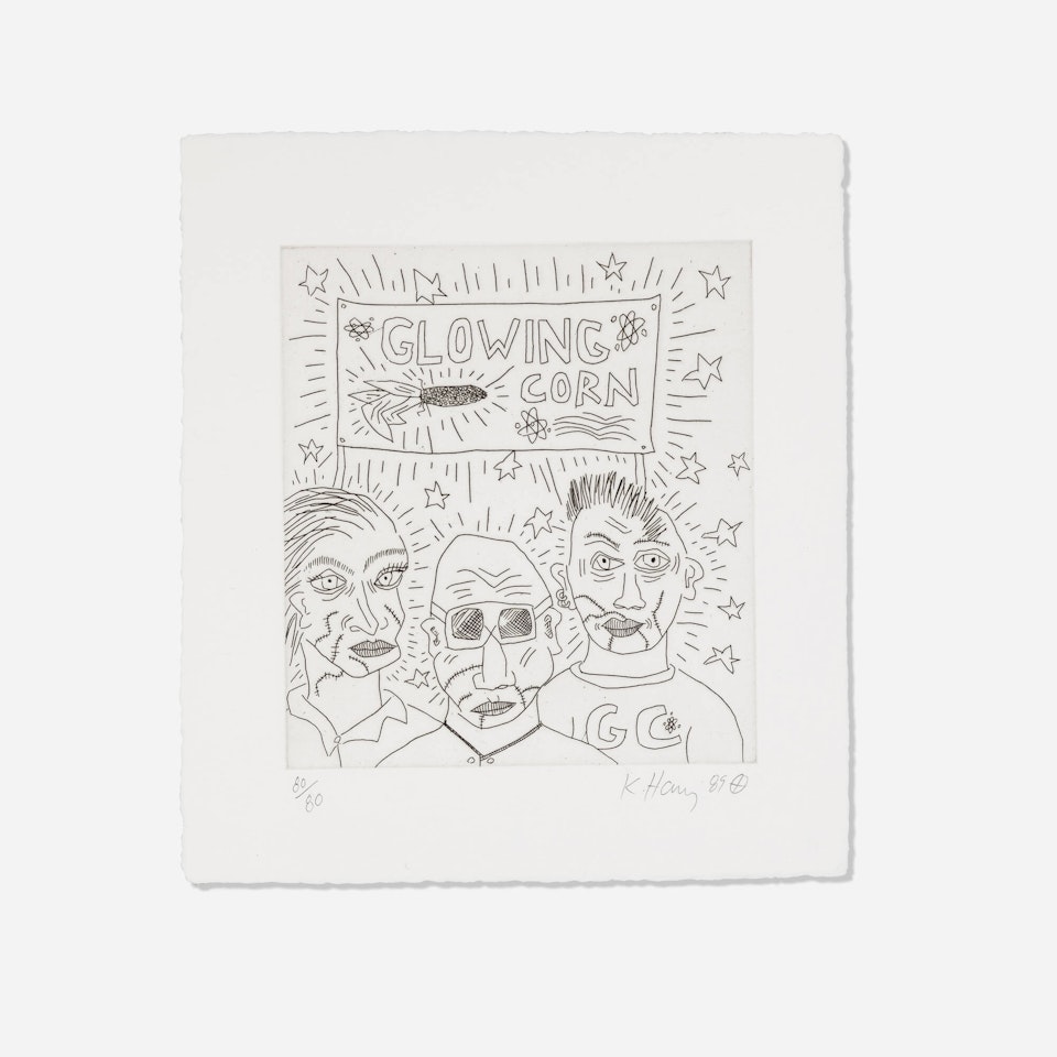 Untitled (from The Valley series) by Keith Haring