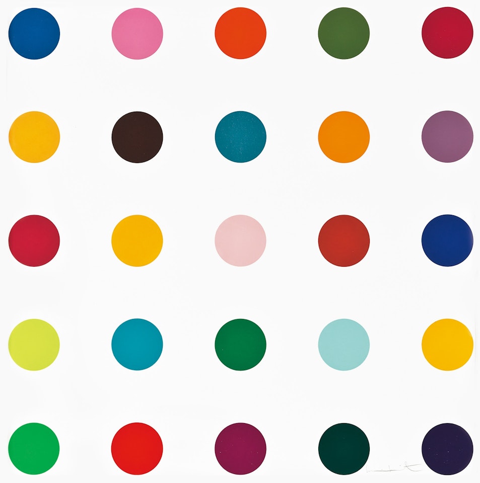 Bromobenzotrifluoride by Damien Hirst
