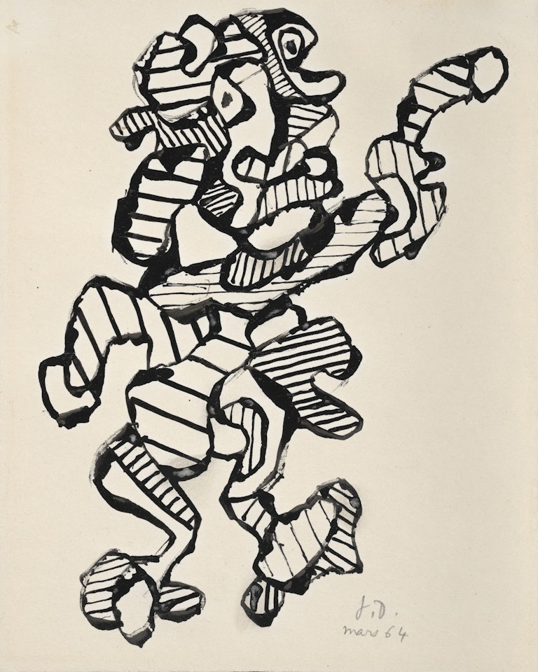 Personnage by Jean Dubuffet