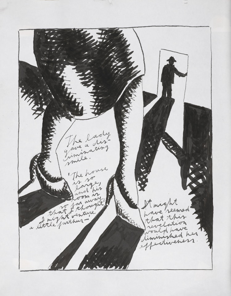 Sans titre by Raymond Pettibon