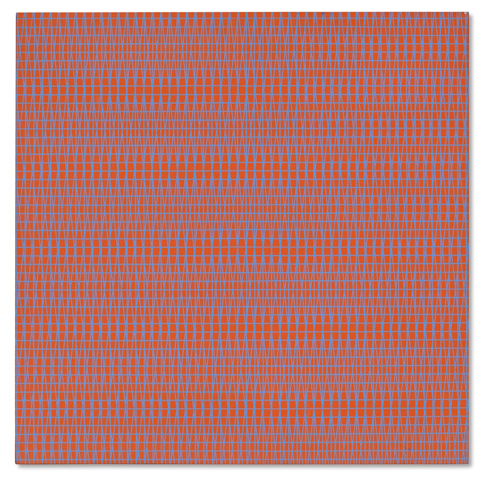 3 Trames 83°-90°-95° 6/9 by Francois Morellet