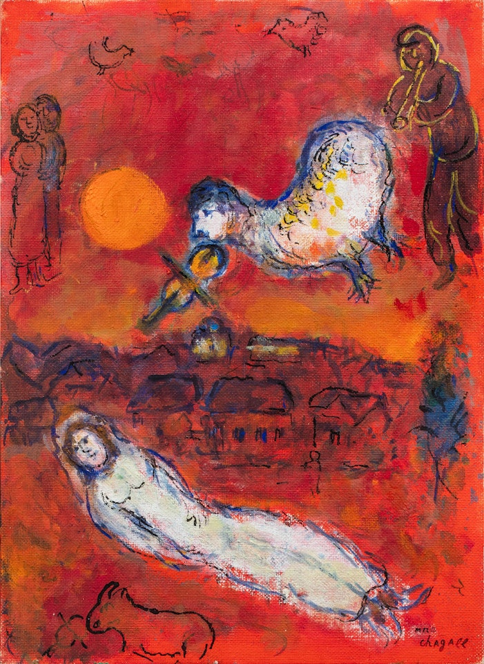 Le rêve de la mariée by Marc Chagall