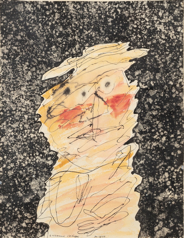 Joues vermeilles by Jean Dubuffet