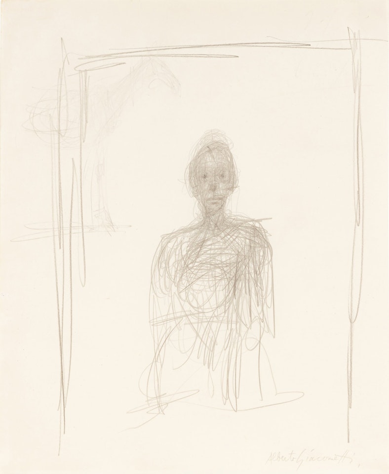 Buste de jeune fille by Alberto Giacometti