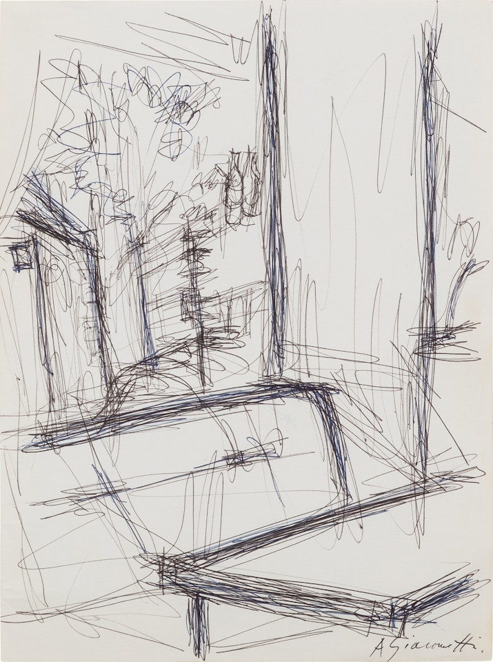 Intérieur by Alberto Giacometti