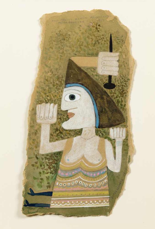 Femme assise by Victor Brauner
