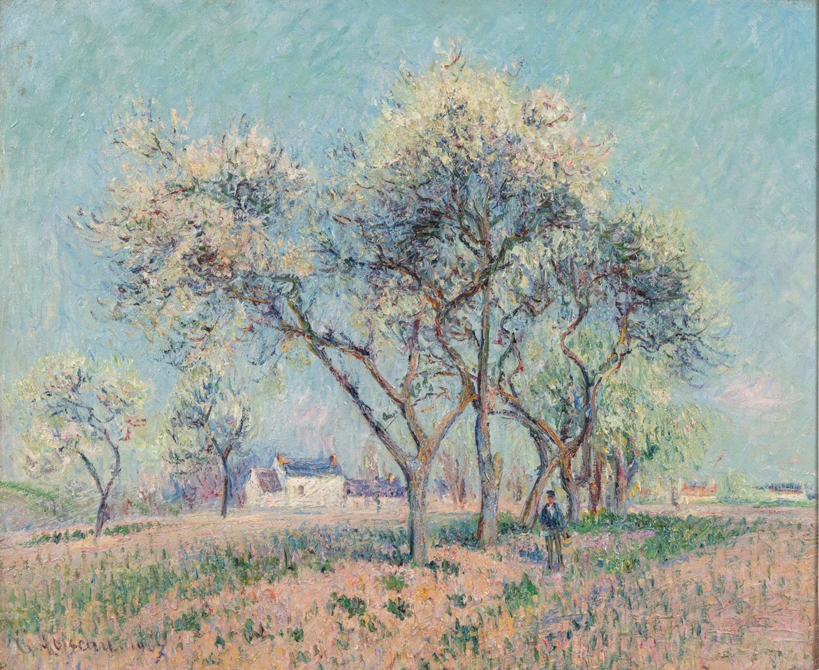 Pommiers en fleurs by Gustave Loiseau