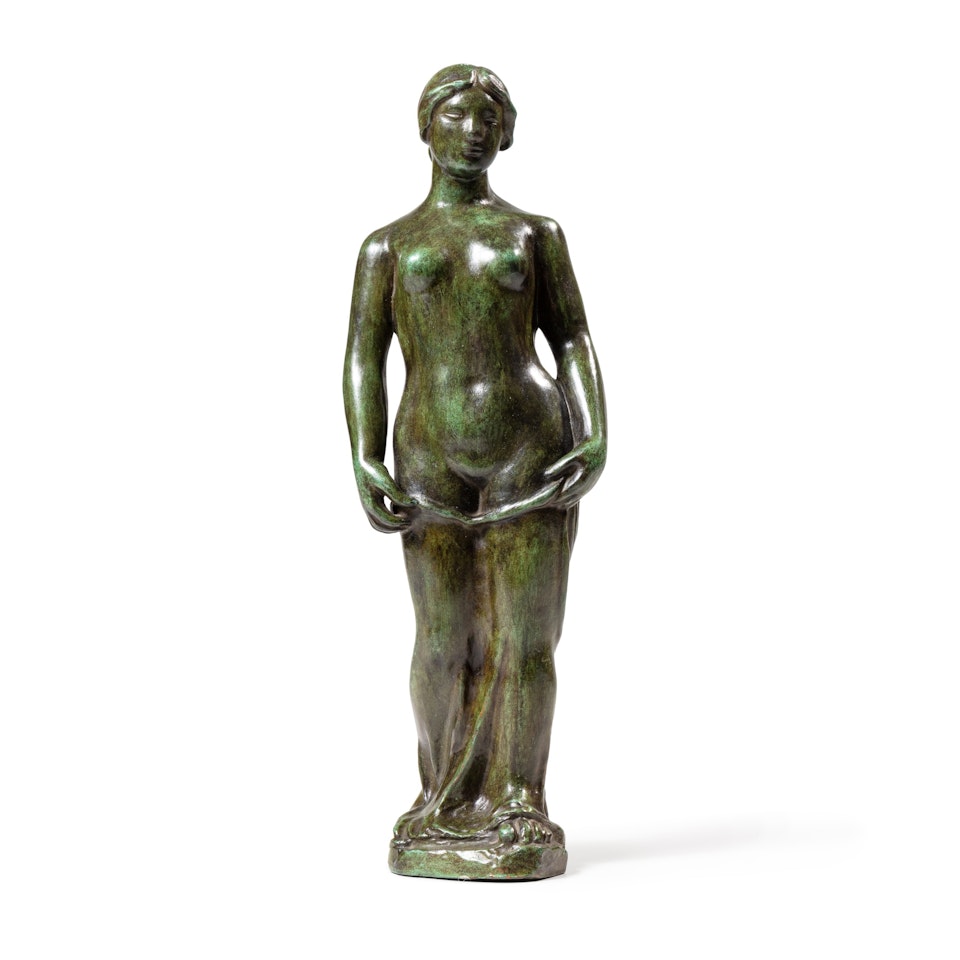 Nu debout à la draperie by Aristide Maillol