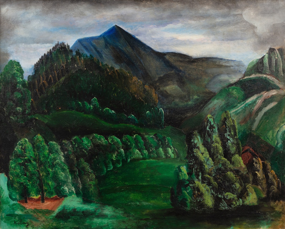 Paysage by Moïse Kisling