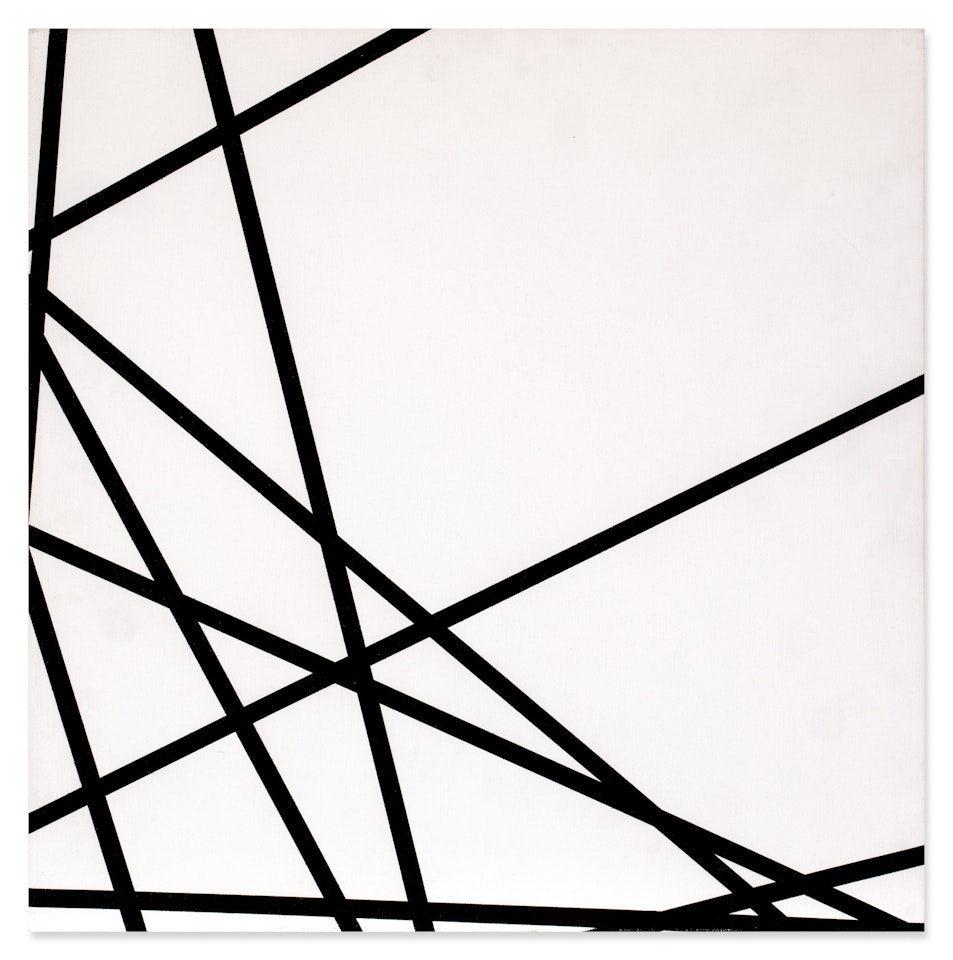 10 lignes au hasard by Francois Morellet