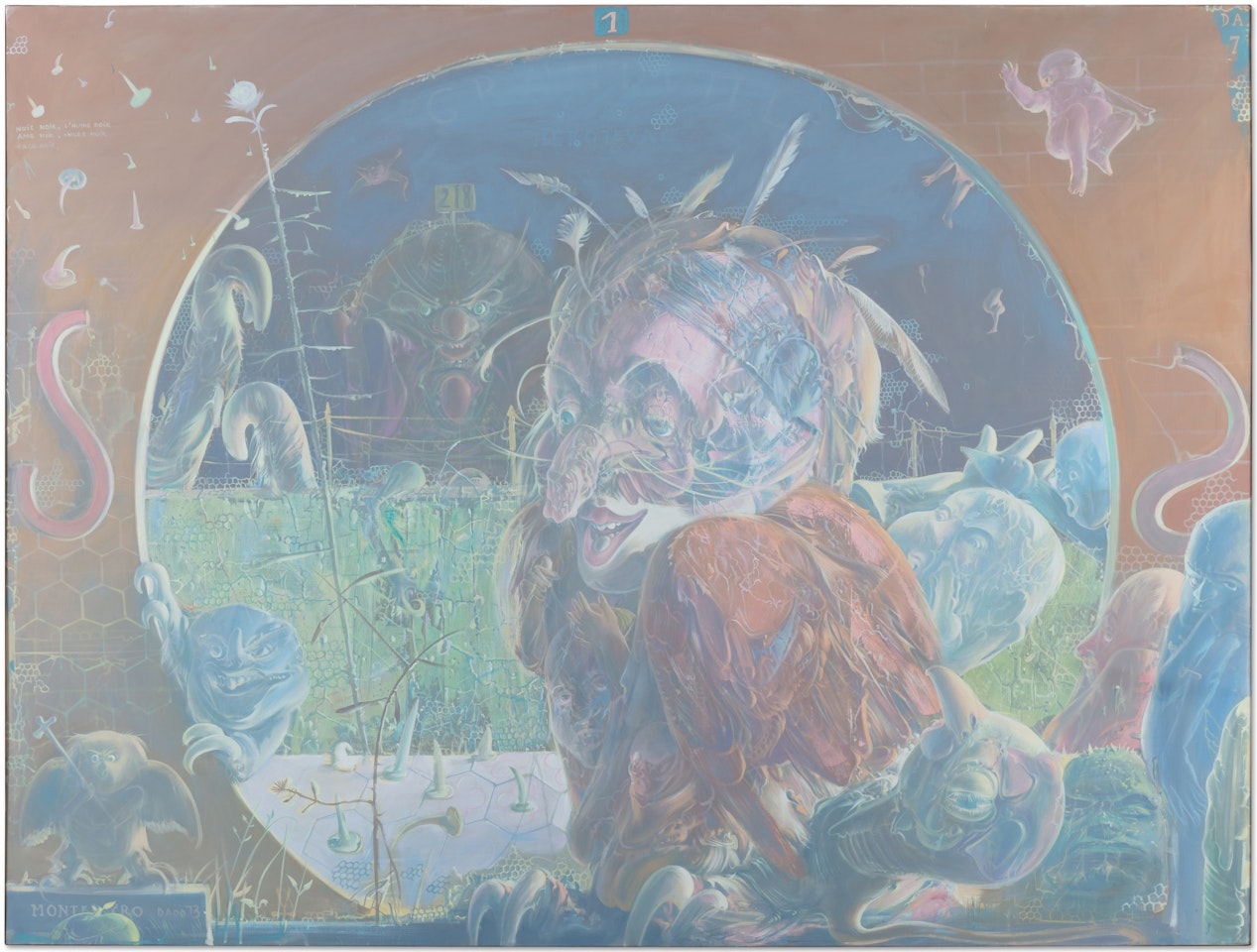 Double Portrait de Granville 1 by Dado