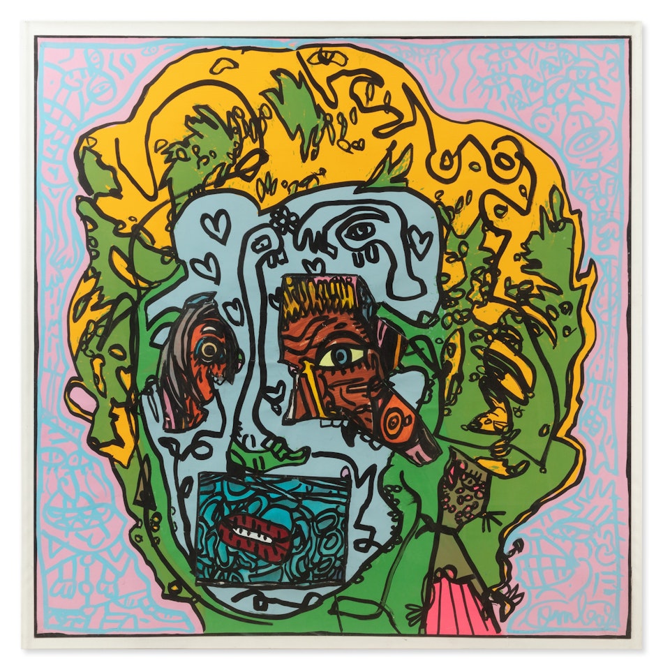 Marilyn Mare de Line by Robert Combas