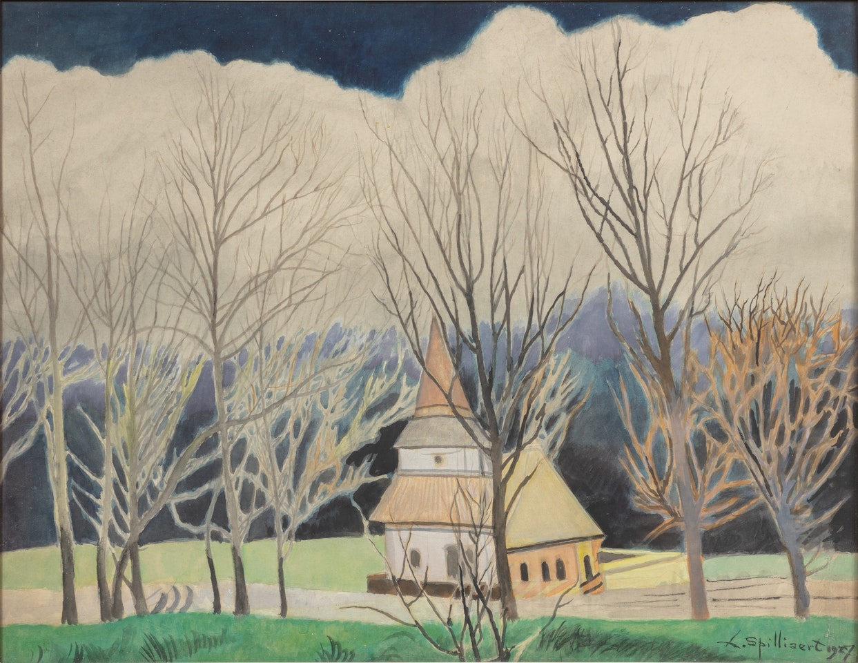 La Pagode by Léon Spilliaert