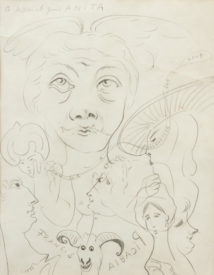Ce dessin est pour Anita by Francis Picabia