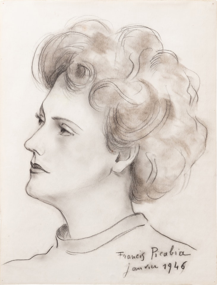 Tête de femme by Francis Picabia