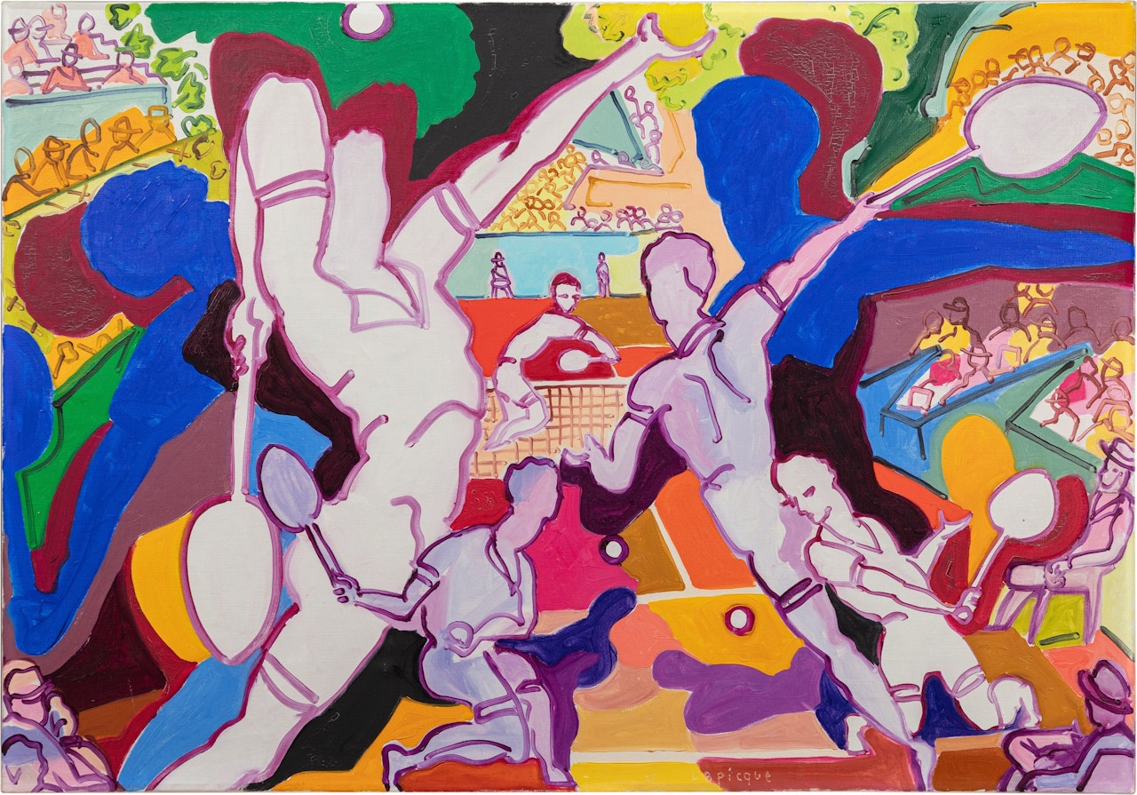 Le Tennis by Charles Lapicque