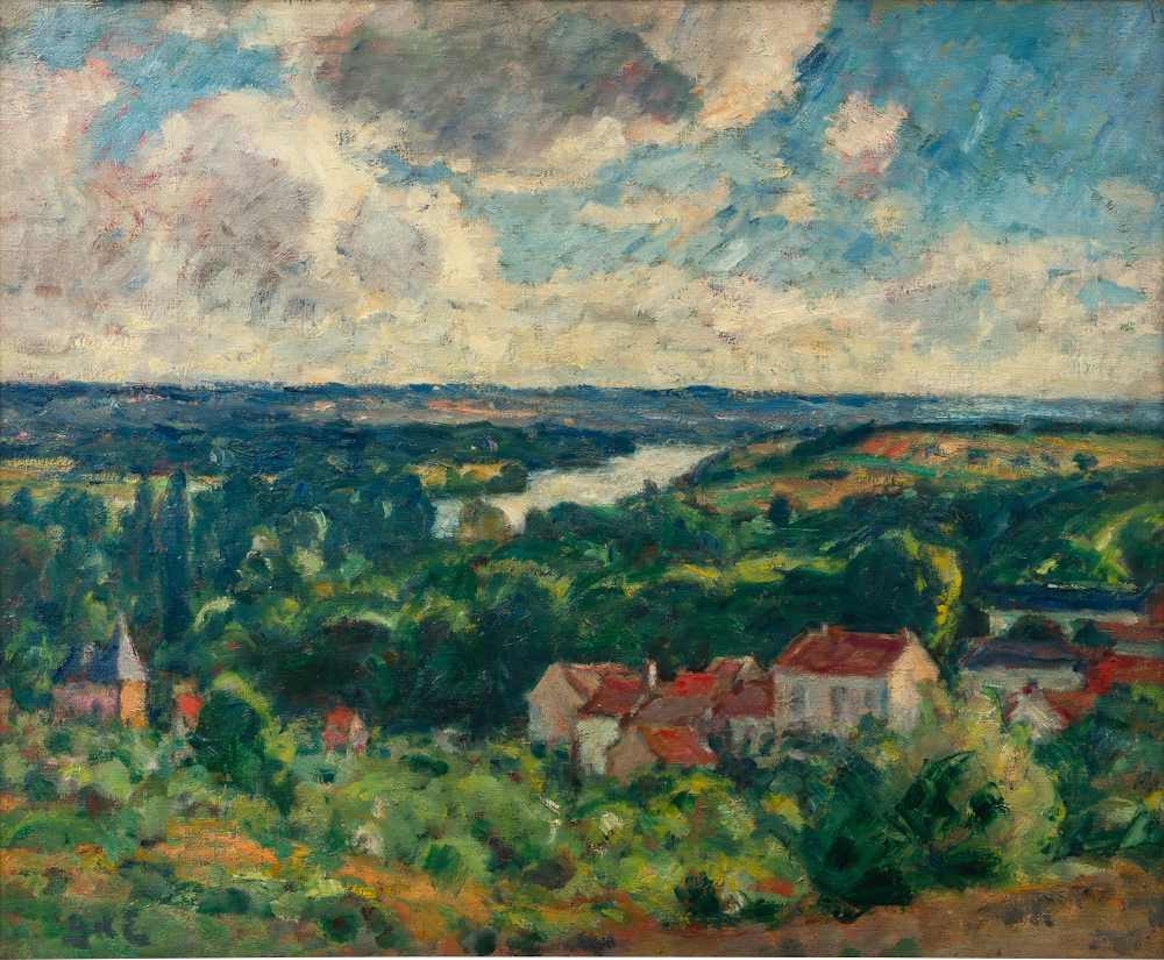 La Seine à Juziers by Georges d’Espagnat
