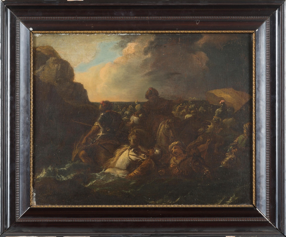 Le passage de la Mer Rouge by Italian School