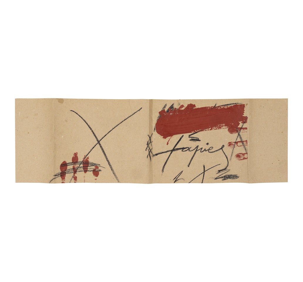 Sans titre by Antoni Tapies
