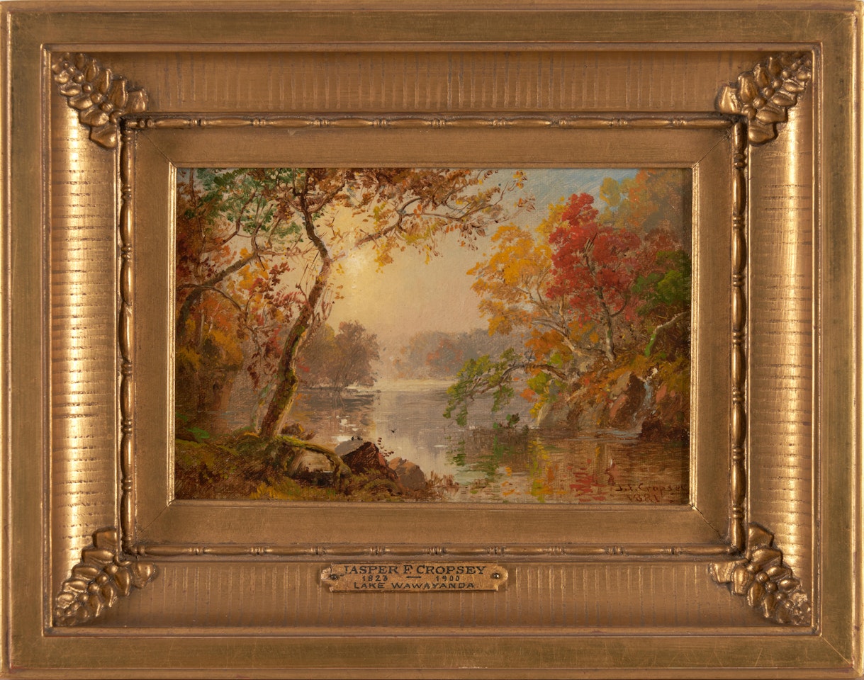 Lake Wawayanda by Jasper Francis Cropsey