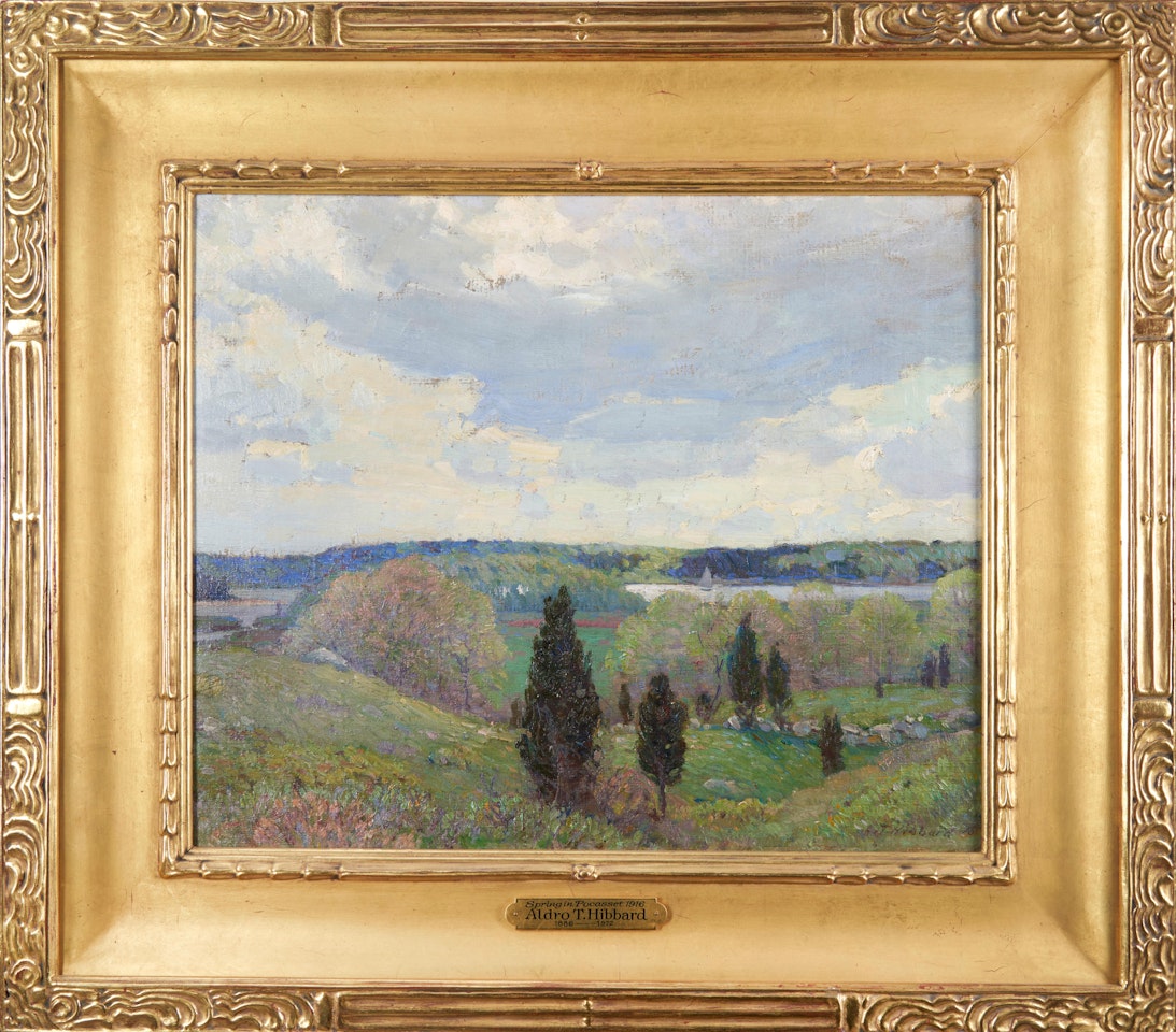 Spring - Pocasset, MA by Aldro Thompson Hibbard