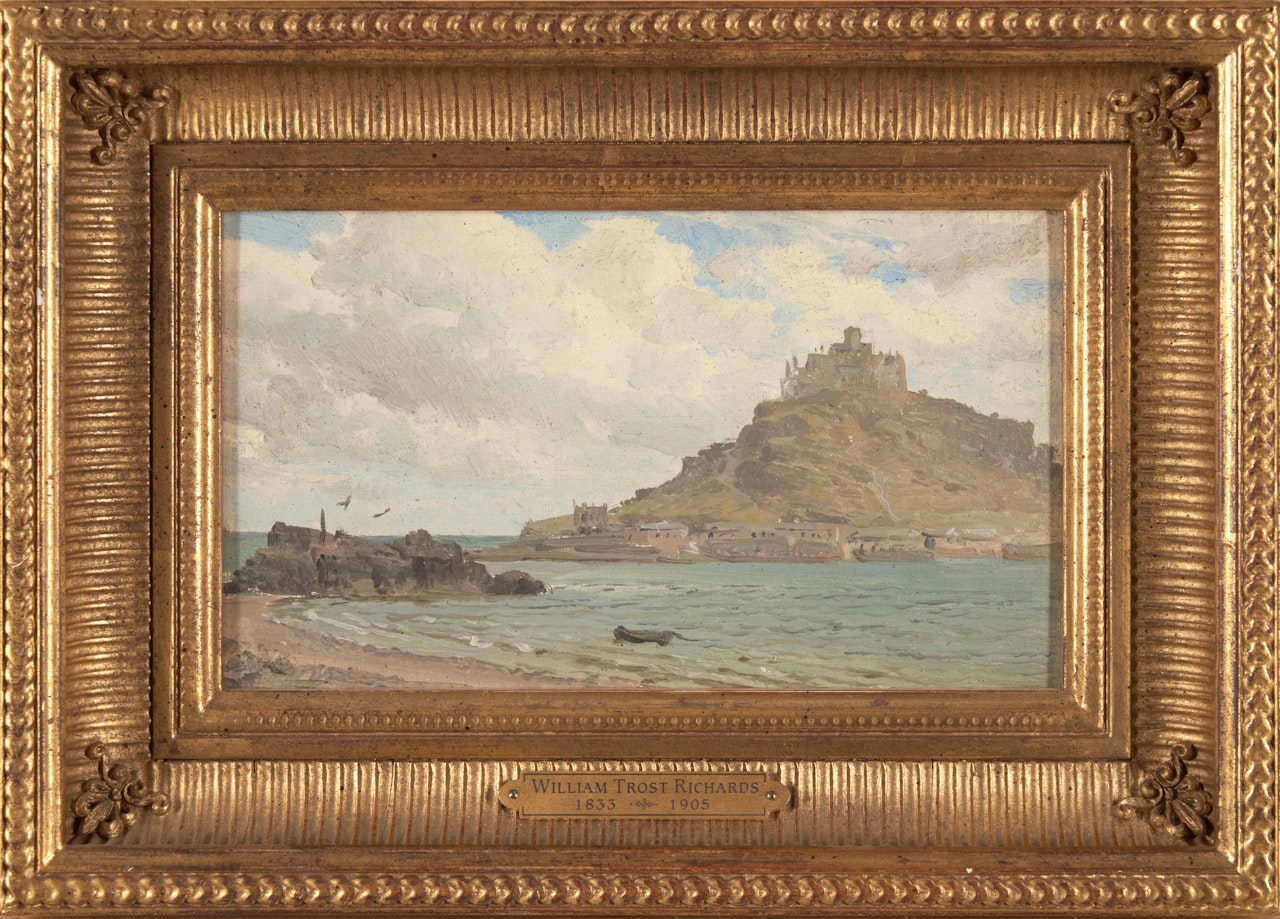 St. Michael"s Mount (Mont-Saint-Michel) by William Trost Richards