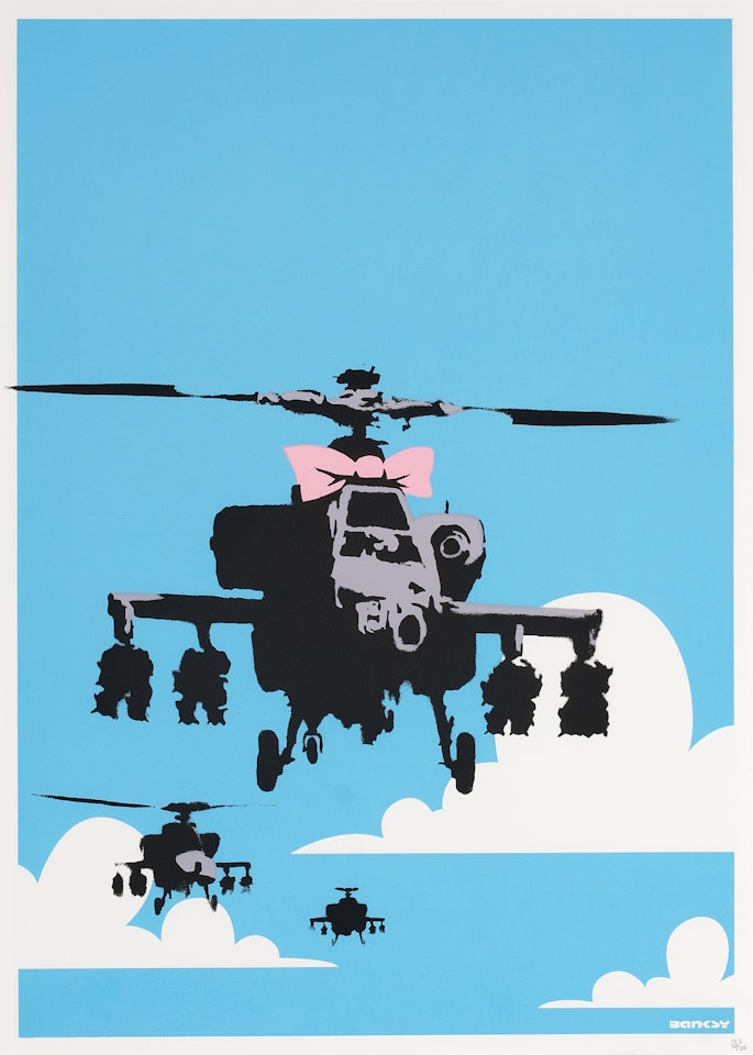 Happy Chopper by Banksy