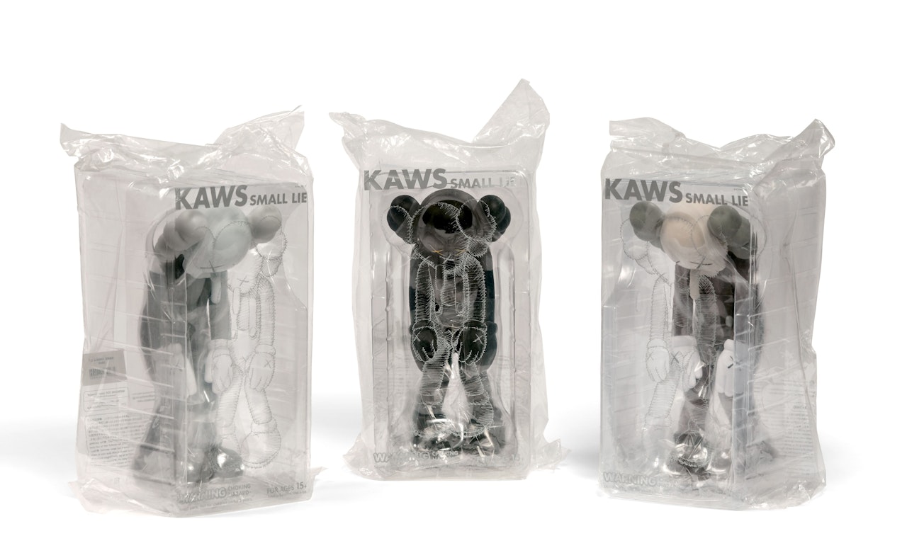 Small Lie (set de 3) by Kaws