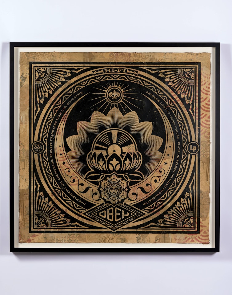 Lotus (Dance Floor Riot) by Shepard Fairey