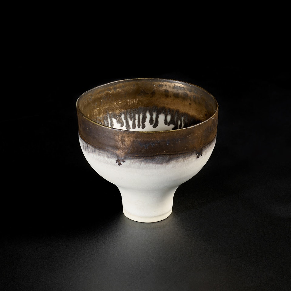 Footed bowl by Lucie Rie