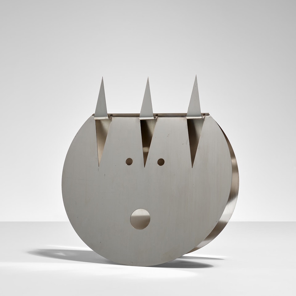 Large "Ex Voto per il Diavolo" sculpture by Gio Ponti