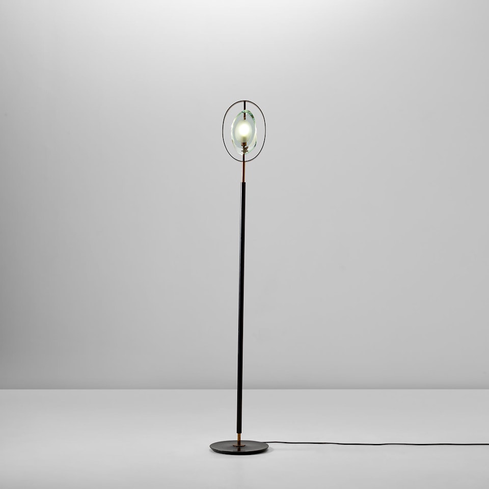 Floor lamp, model no. 2020 by Max Ingrand